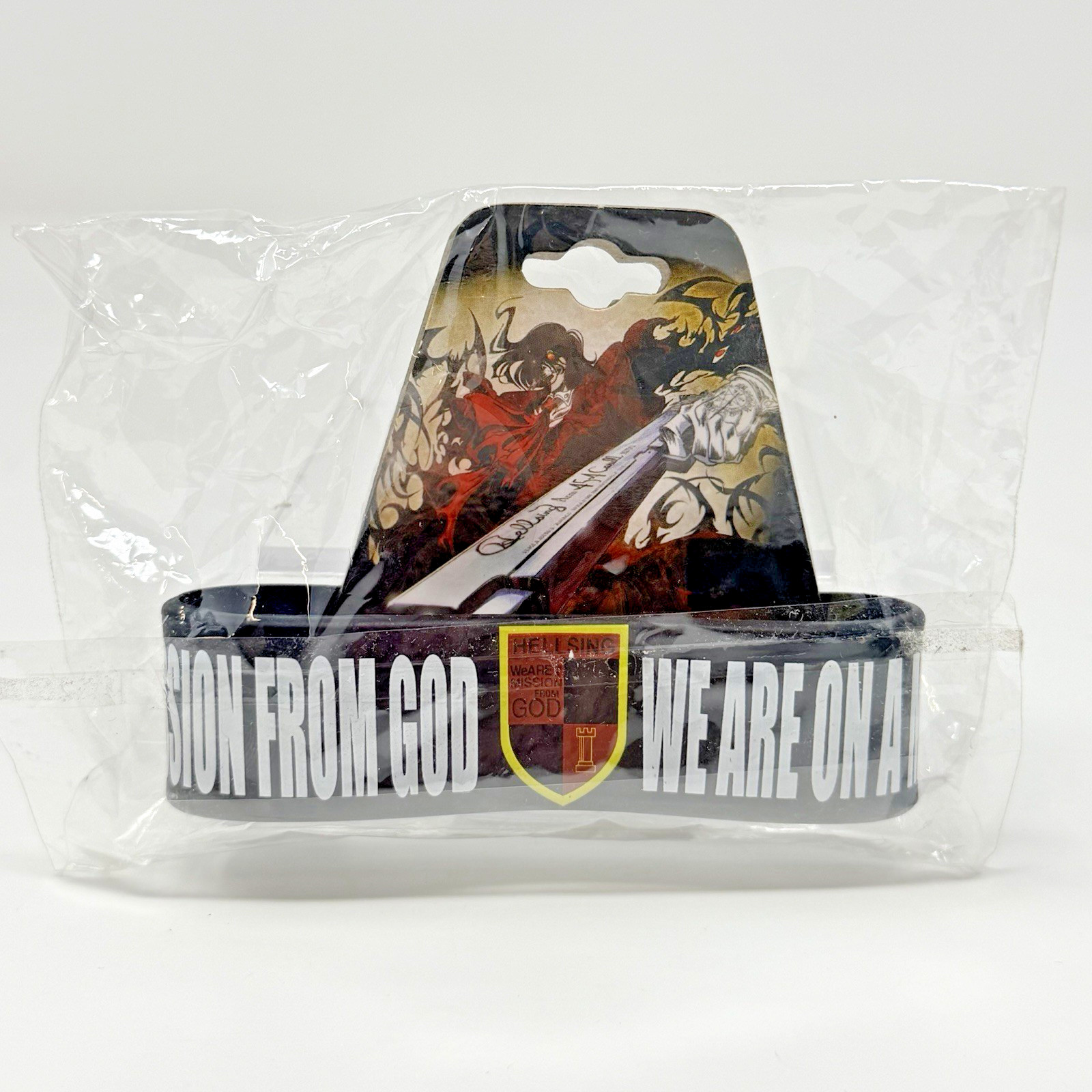 Hellsing Ultimate Official Funimation Rubber Wristband Bracelet Anime New Sealed