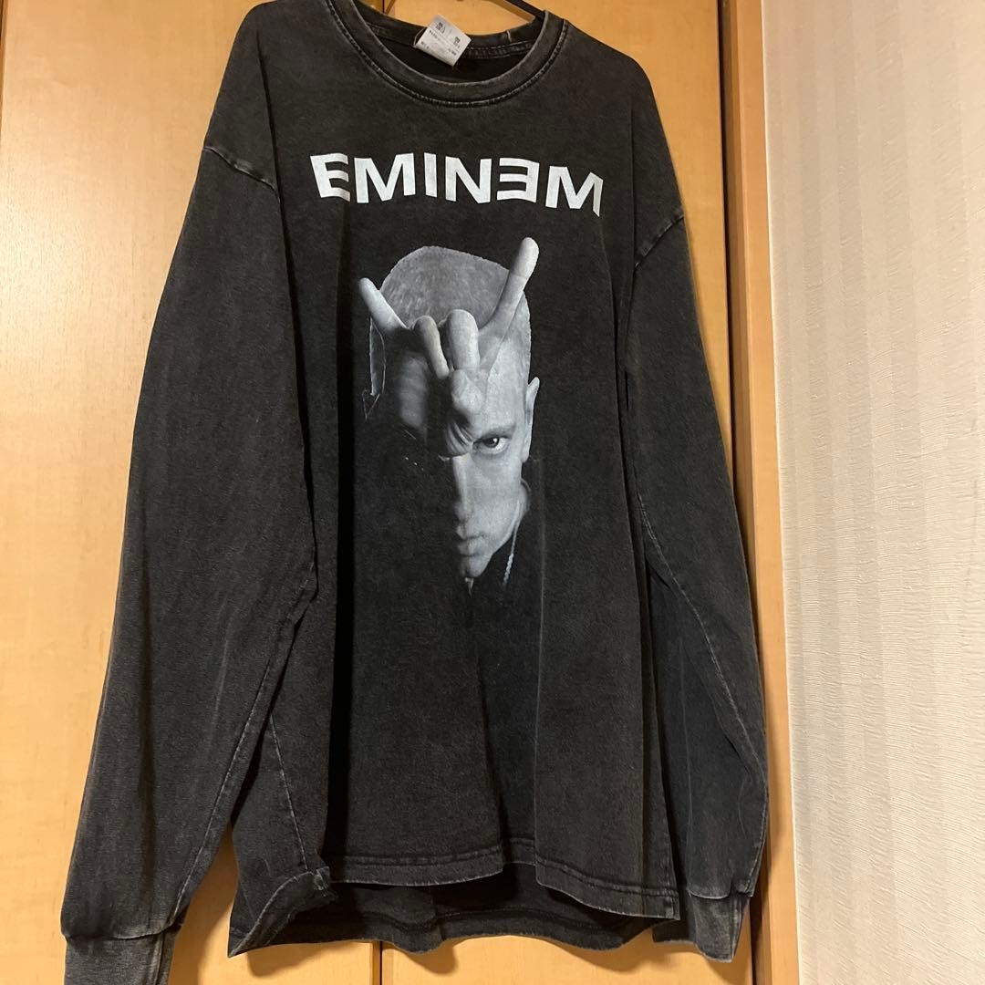 EMINEM Long Sleeve T-Shirt Black