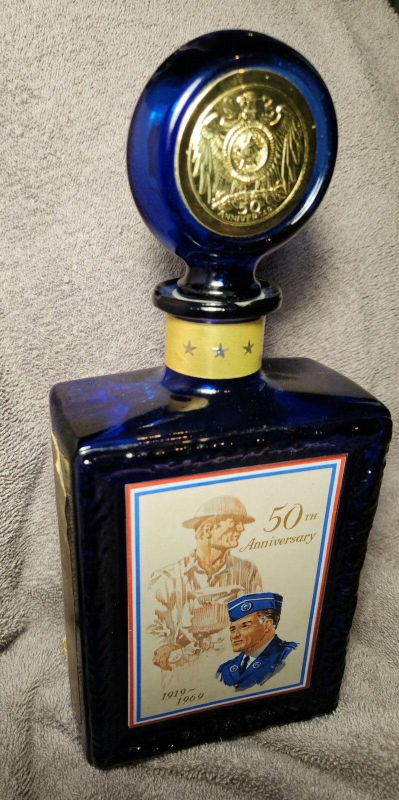 1969 J.W. Dant, 50th Anniversary, Kentucky Whisky Decanter