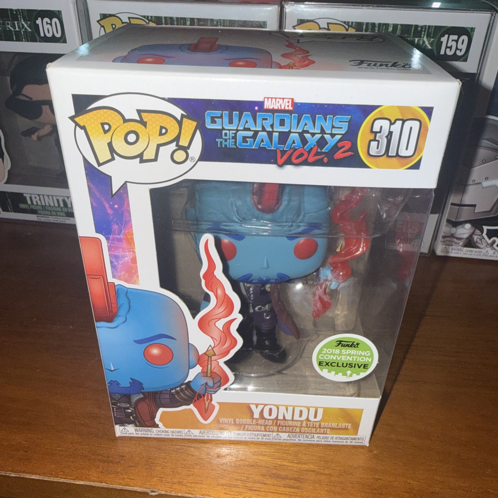 Funko Pop Yondu #310 2018 Spring Convention Exclusive W/ Protector