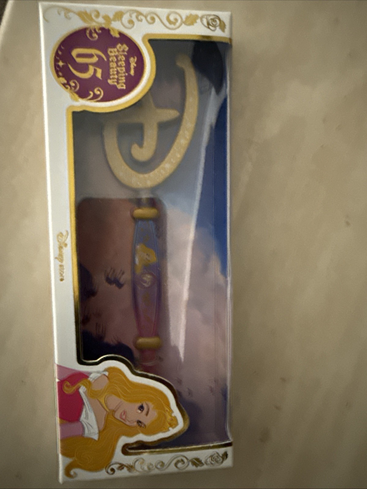 Disney Store Sleeping Beauty Key 65th