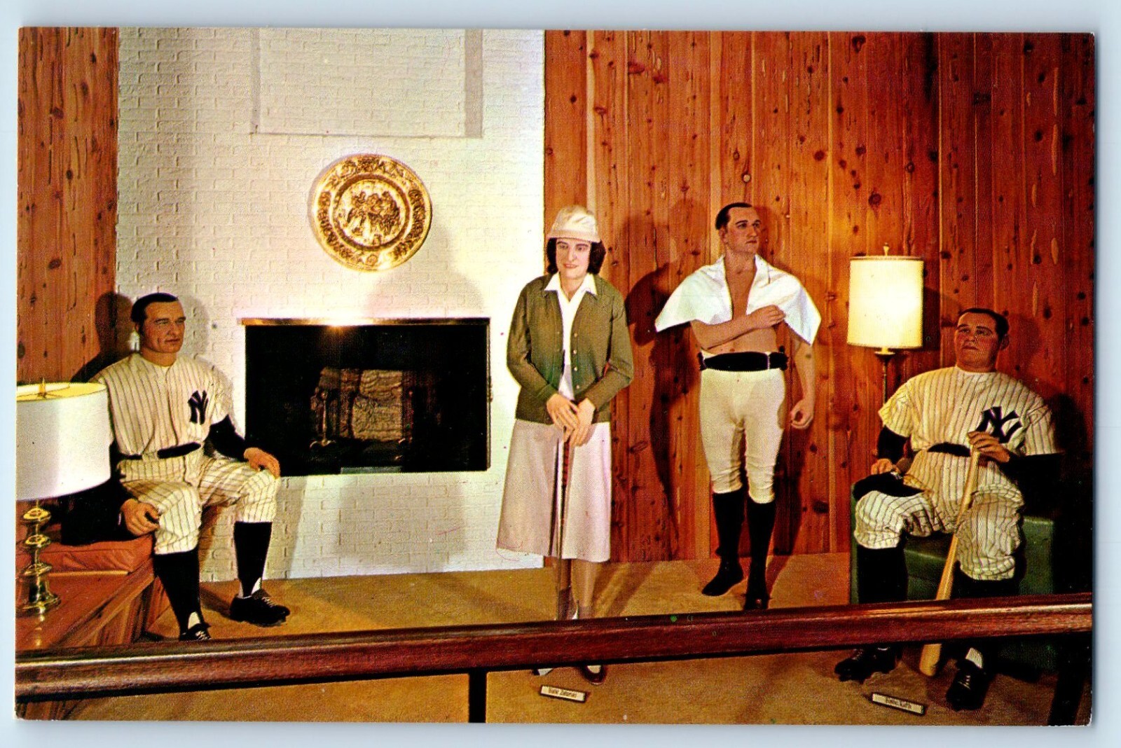 c1960 Scottsdale Arizona Postcard American Heritage Wax Museum Phenomenal Babe