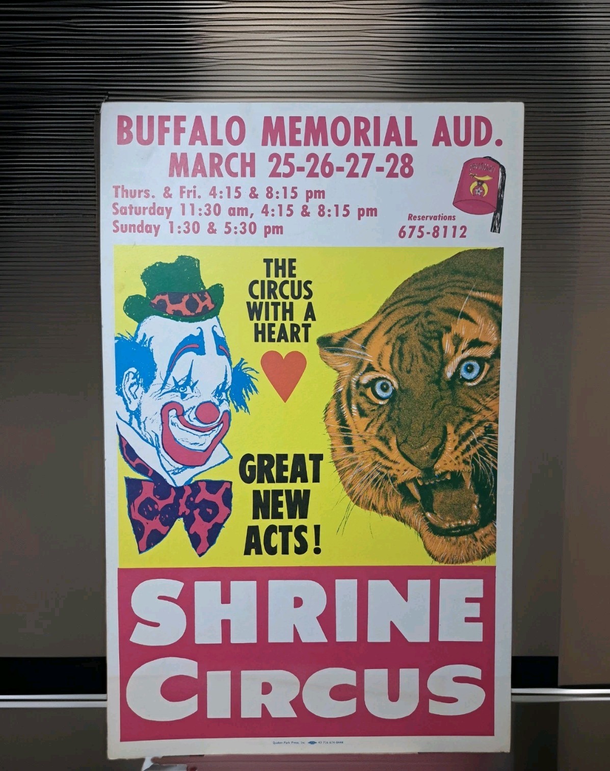 1971 Shrine Circus @ Memorial Auditorium 