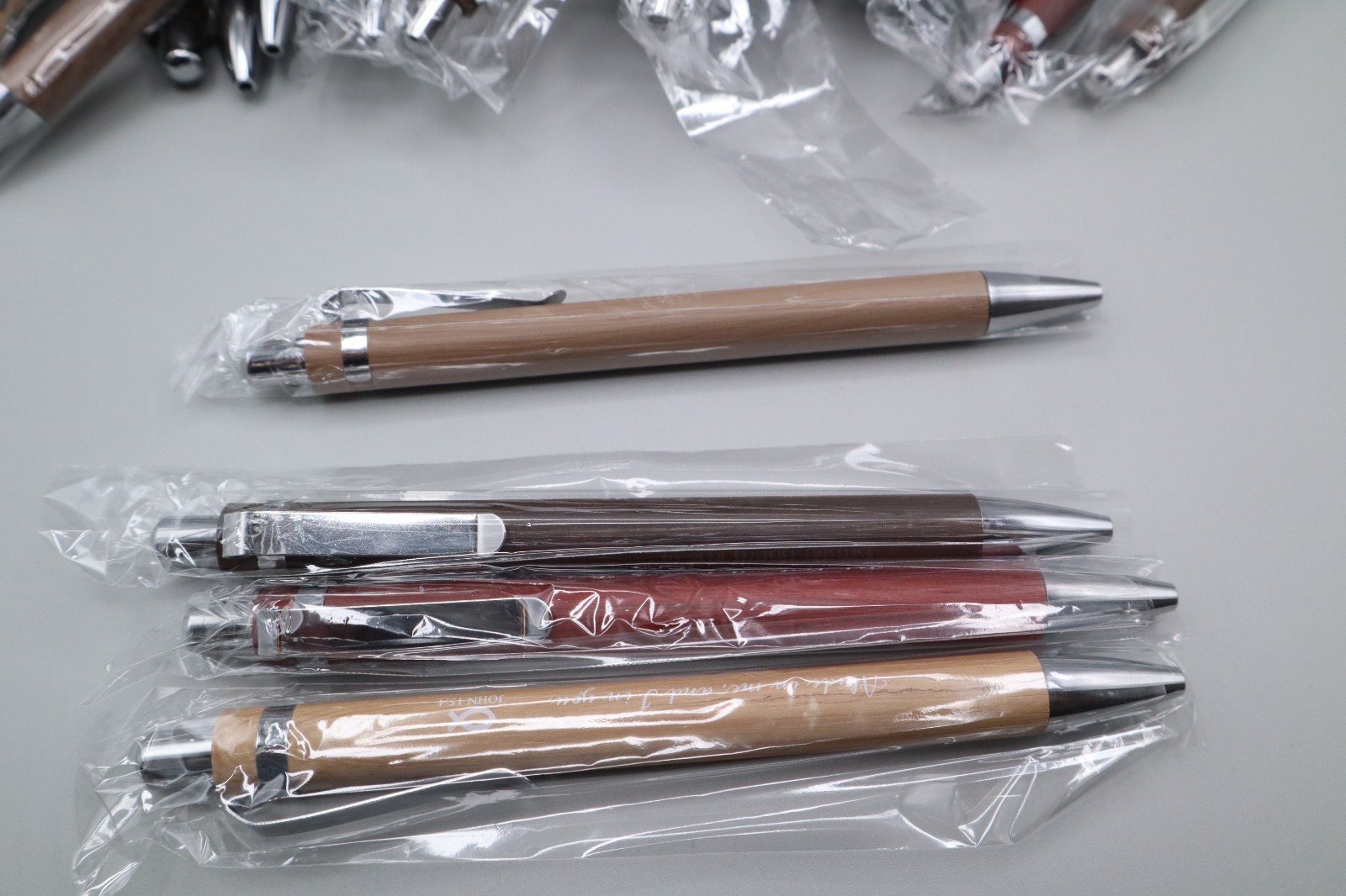 80 pack Christian Faith Bible Verse Pens Gifts Bamboo Black Ink Bulk
