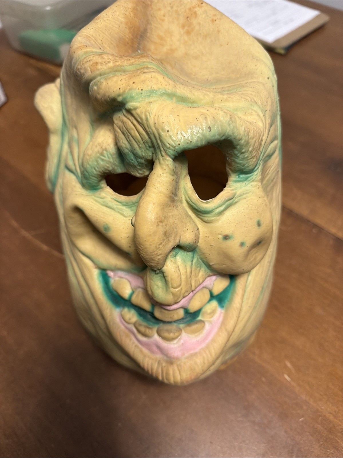 Vintage 1985 Don Post Studios Halloween Witch Mask