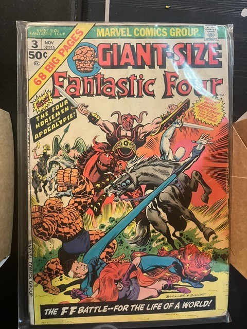 Giant-Size Fantastic Four #3 (Marvel Comics November 1974)