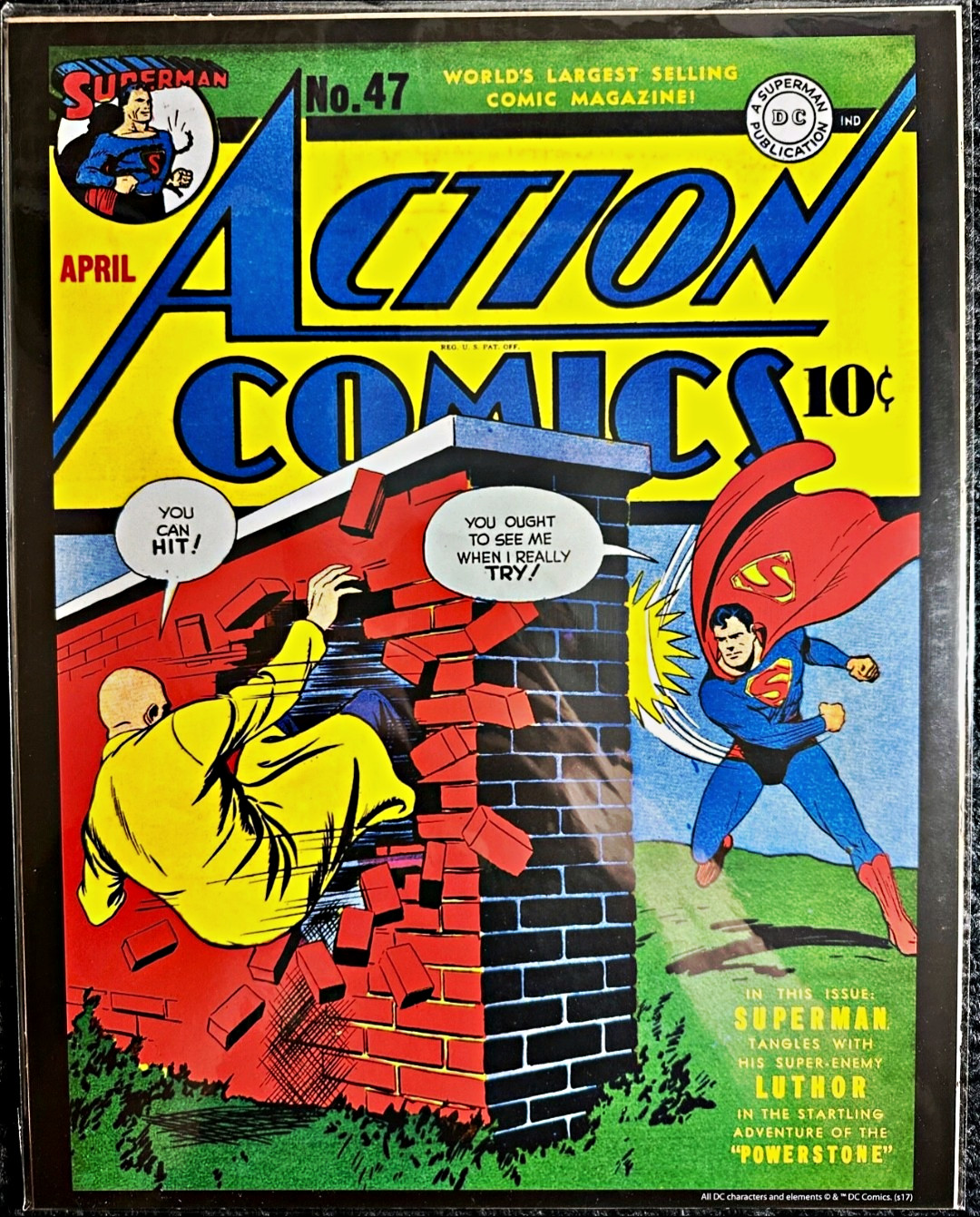 Action Comics #47 1942 Superman Vintage DC COMICS Series 11\