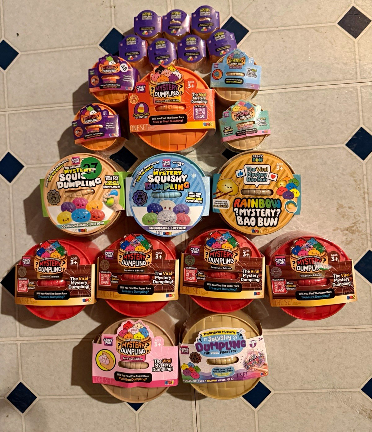 Crazy Fun Mystery Dumpling Bundle of 21