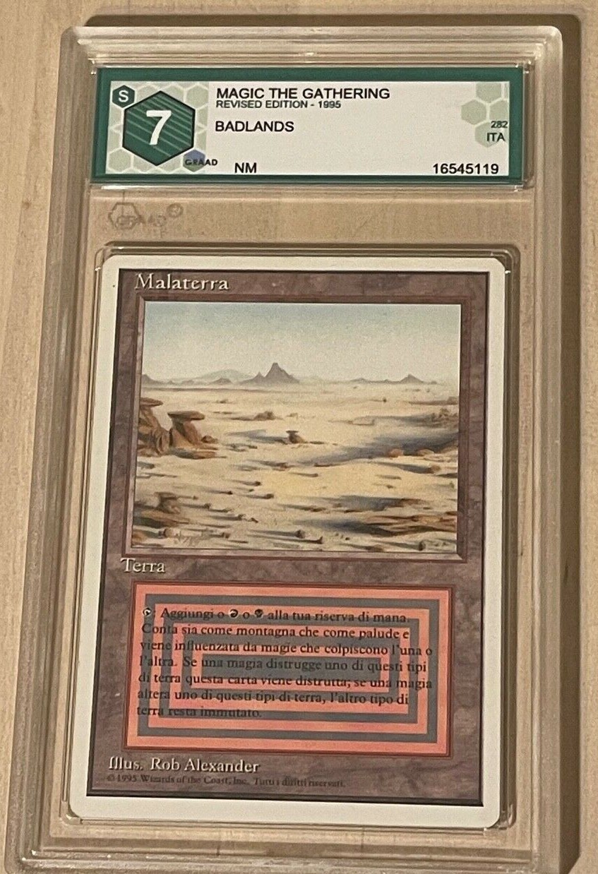 BADLANDS - ITA REVISED - FWB - NEAR MINT - GRADE 7 (PSA eq) Malaterra