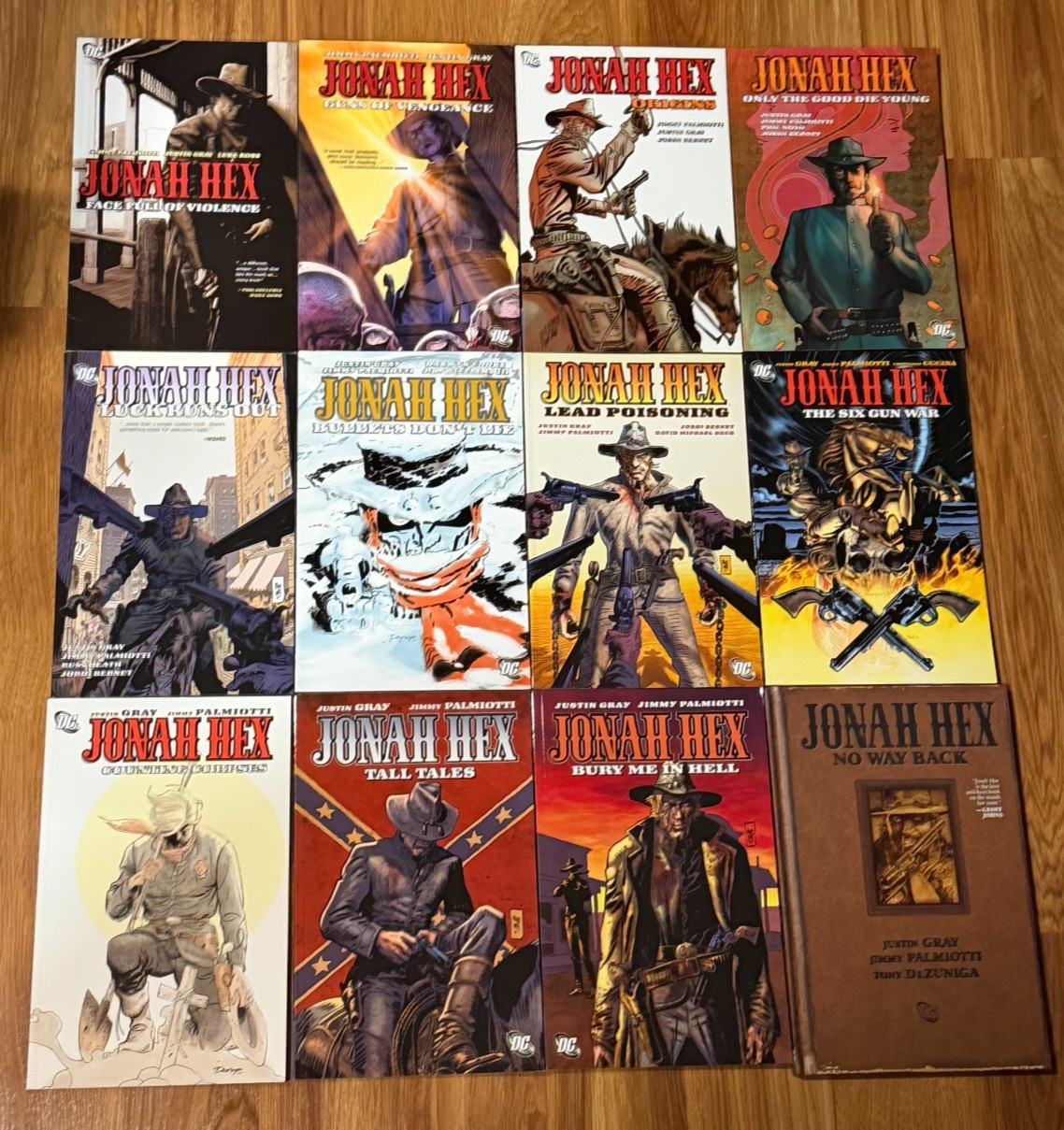 JONAH HEX Complete 11-Volume TPB LOT 1-11 + No Way HC Palmiotti Gray DC 2006
