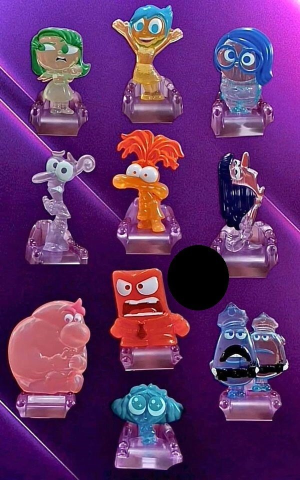 INTENSAMENTE 2  MCDONALDS  COLECCION COMPLETA 10 MODELOS