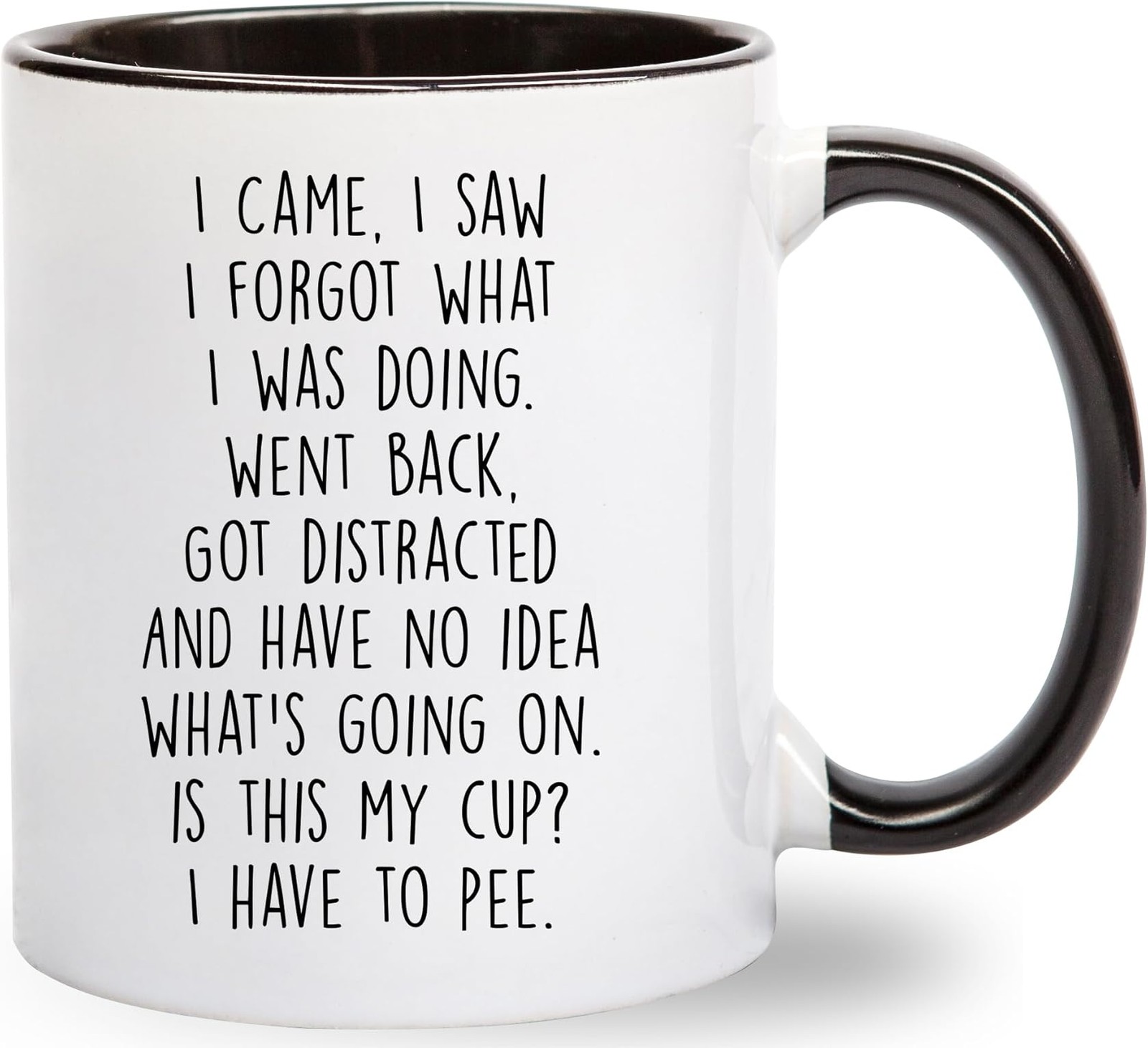 I Came I Saw I Forgot What I Was Doing Coffee Mug - Funny Senior