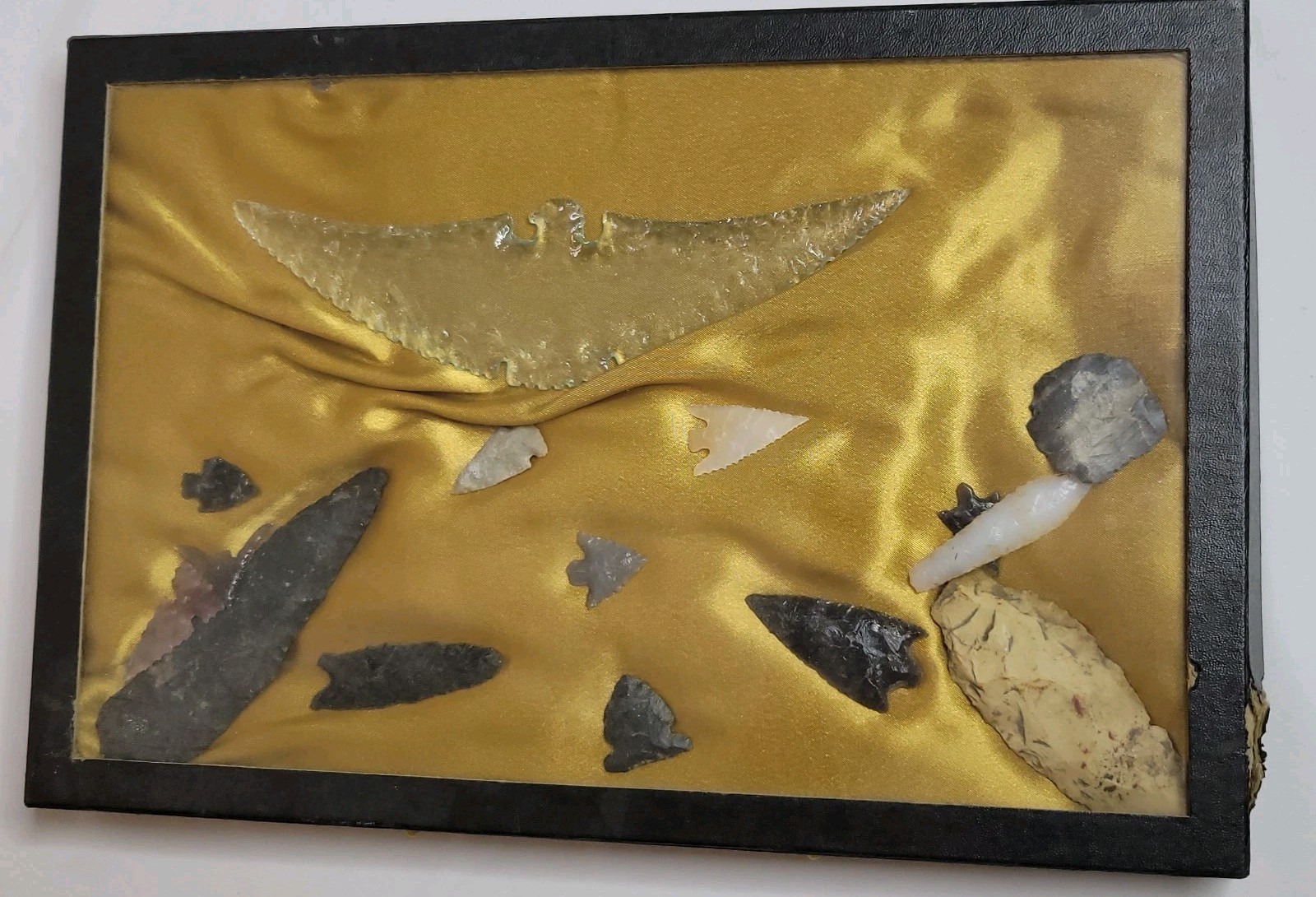 Vintage Riker Mount Arizona Stone Projectile Points Artifacts Upper Salt River
