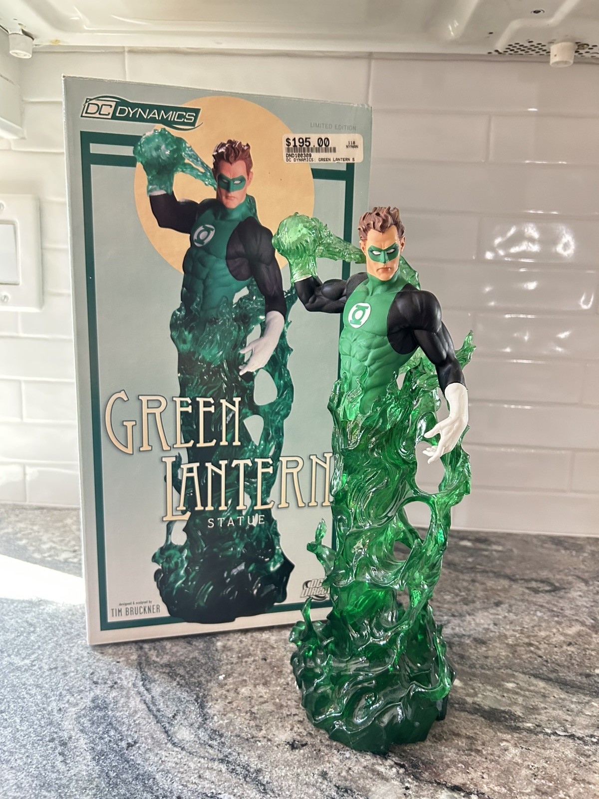 DC Dynamics Green Lantern Statue Limited 0619/2500 Sculpted By Tim Bruckner MINT