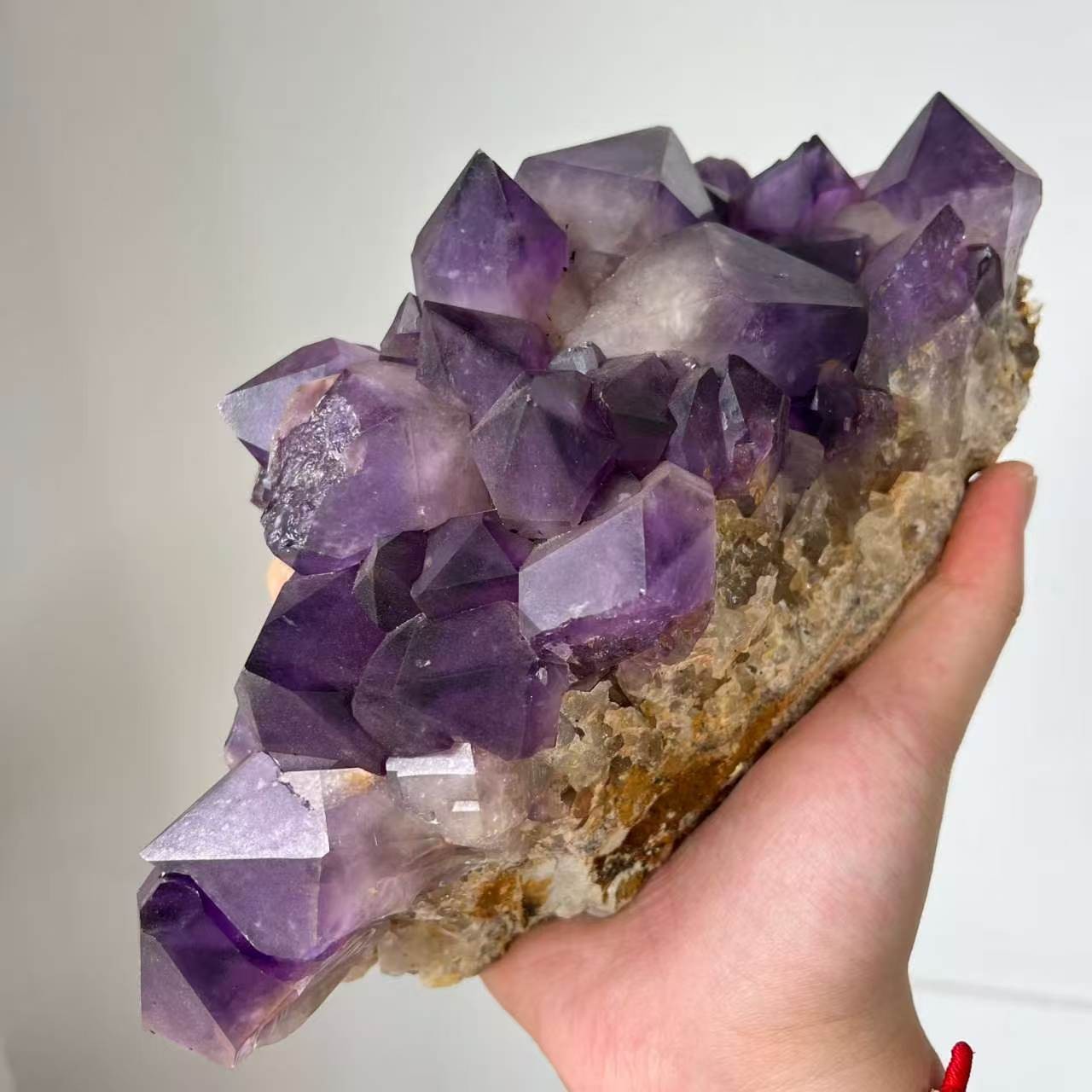 5.7LB Large Natural Amethyst Cluster Crystal Raw Mineral Specimen Healing Decor