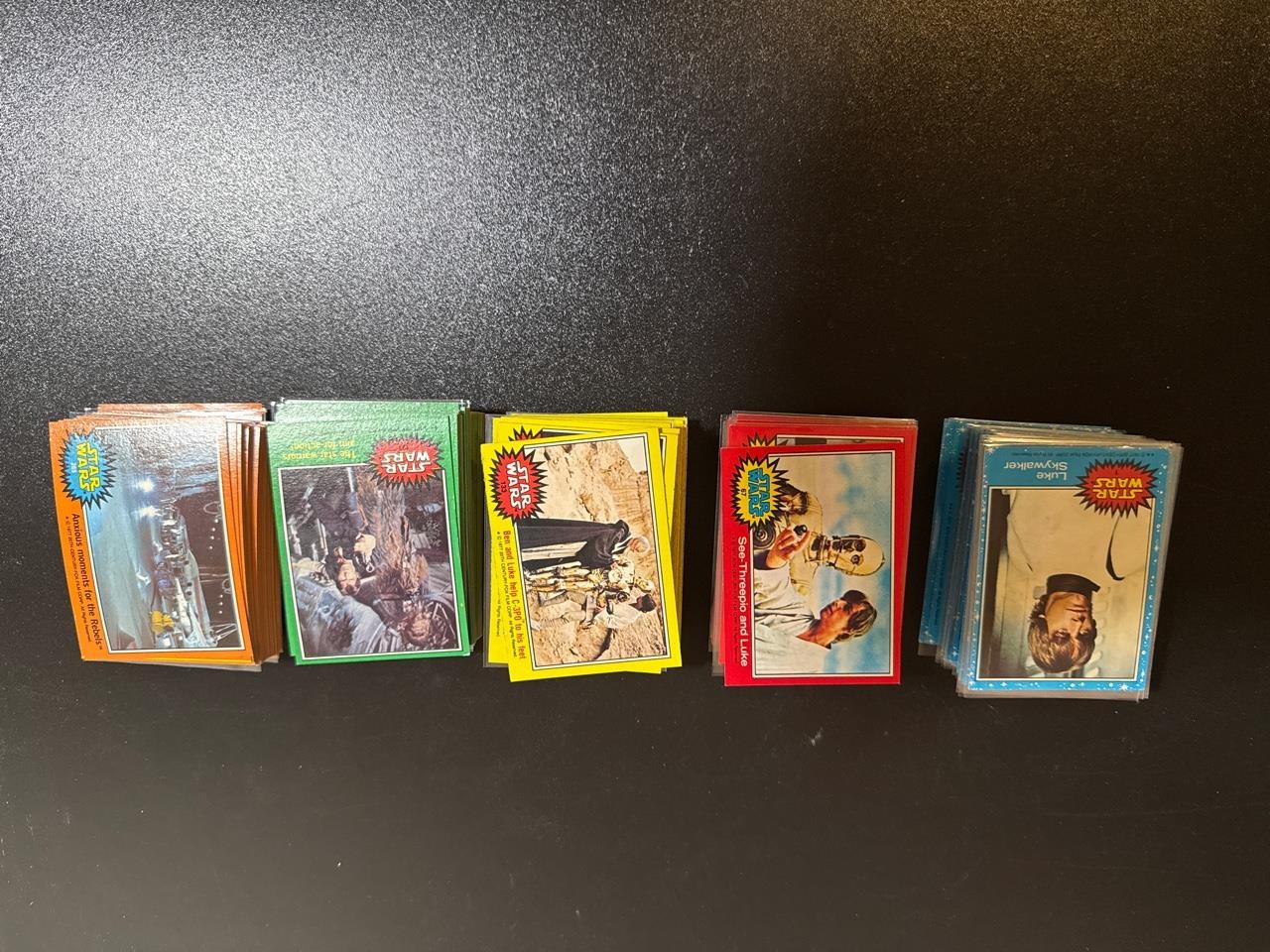 1977 Topps Star Wars Complete card Set 1-330 EX++ Wrappers 1 2 3 4 5