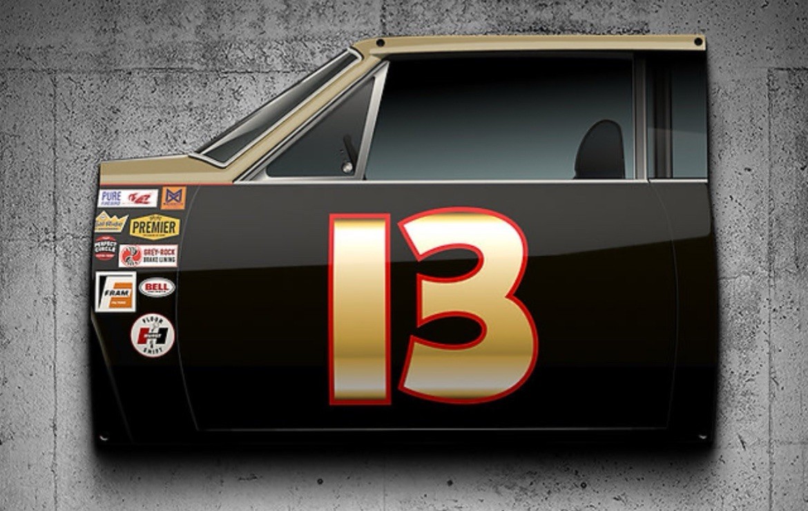 WOW 1967 Smokey Yunick Chevelle Door Style Sign Race Car