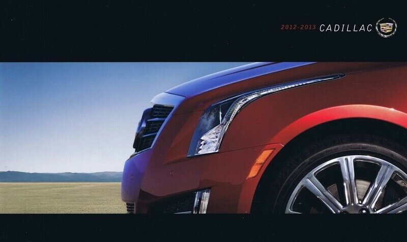 ORIGINAL Vintage 2012-2013 Cadillac SRX ATS XTS CTS CTS-V Escalade Brochure Book