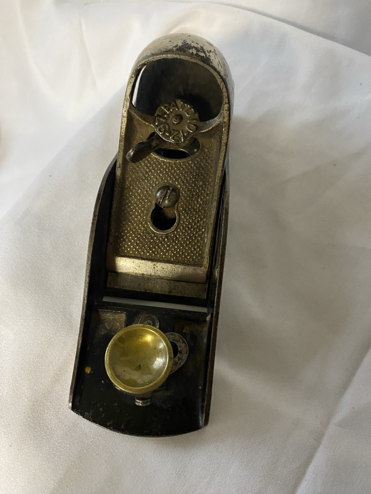 Stanley Vintage Hand Plane Pat No Brass Knob