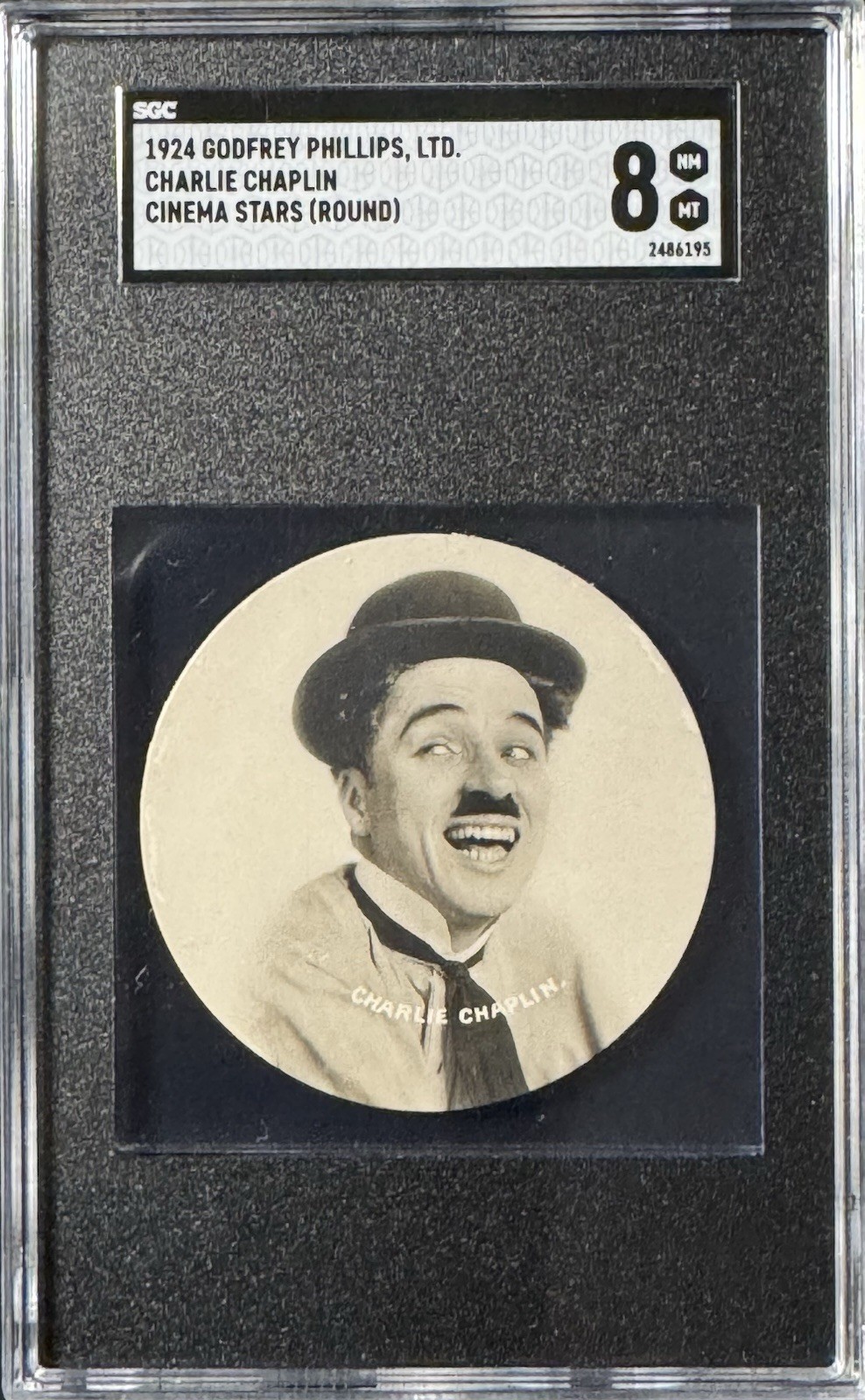 1924 Godfrey Phillips Charlie Chaplin Cinema Stars Circular SGC 8