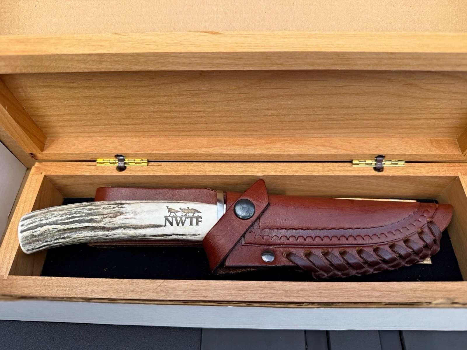 SILVER STAG NWTF 2018 Limited Edition Hunting Knife 6in D2, Sheath