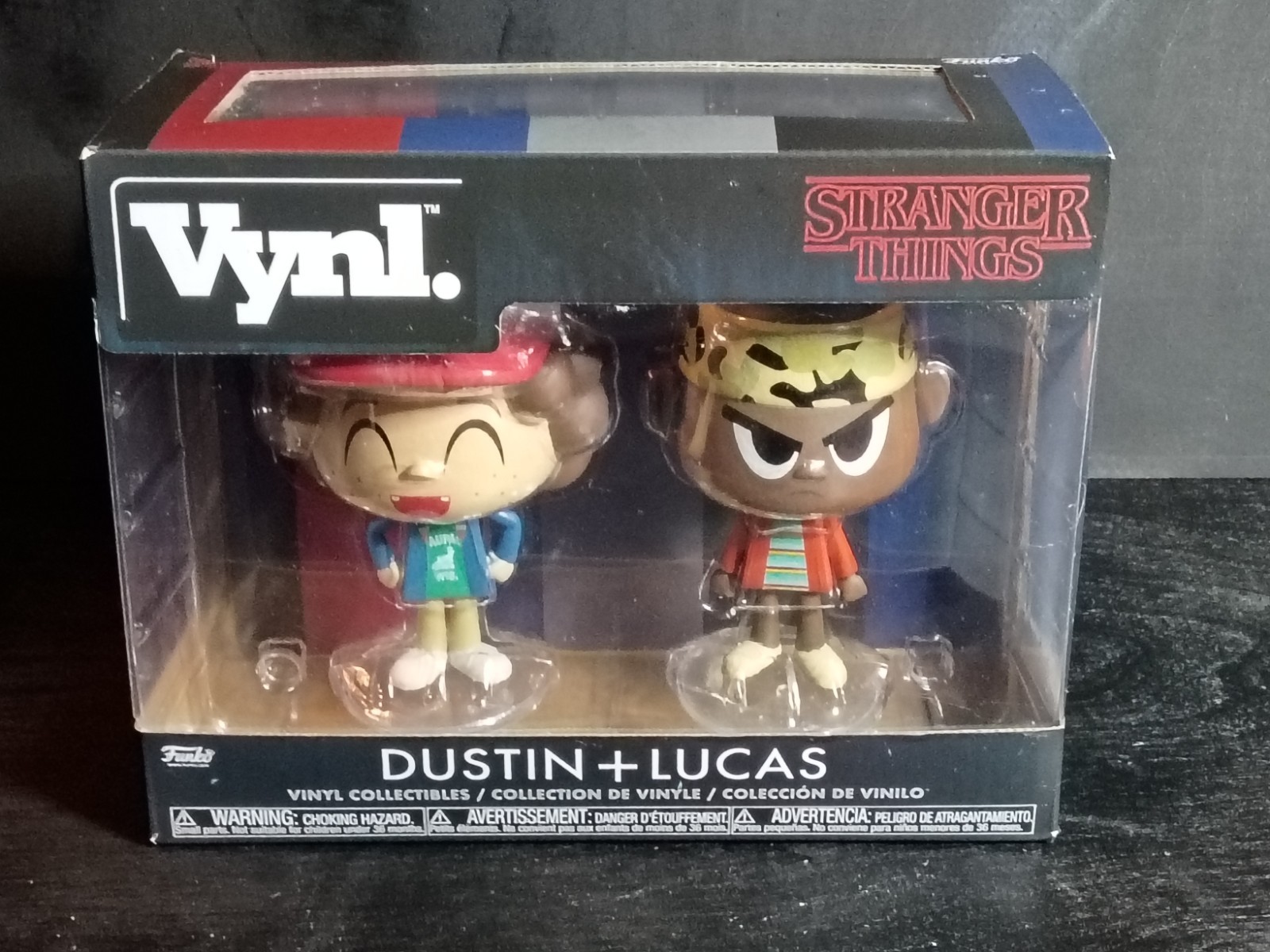 New In Box Funko Vynl Stranger Things Dustin & Lucas 2-Pack Vinyl Figures 👻🎃