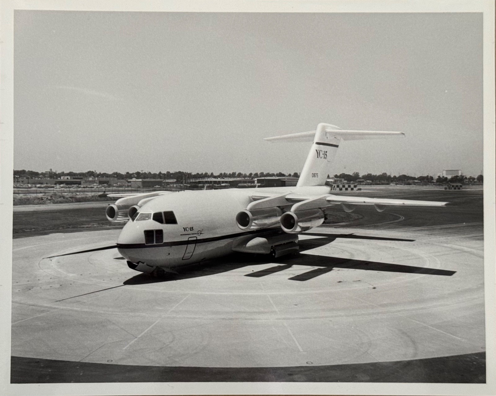 Orig McDonnell Douglas Photo YC-15 Prototype Jet 72-01875 AMST STOL Transport US