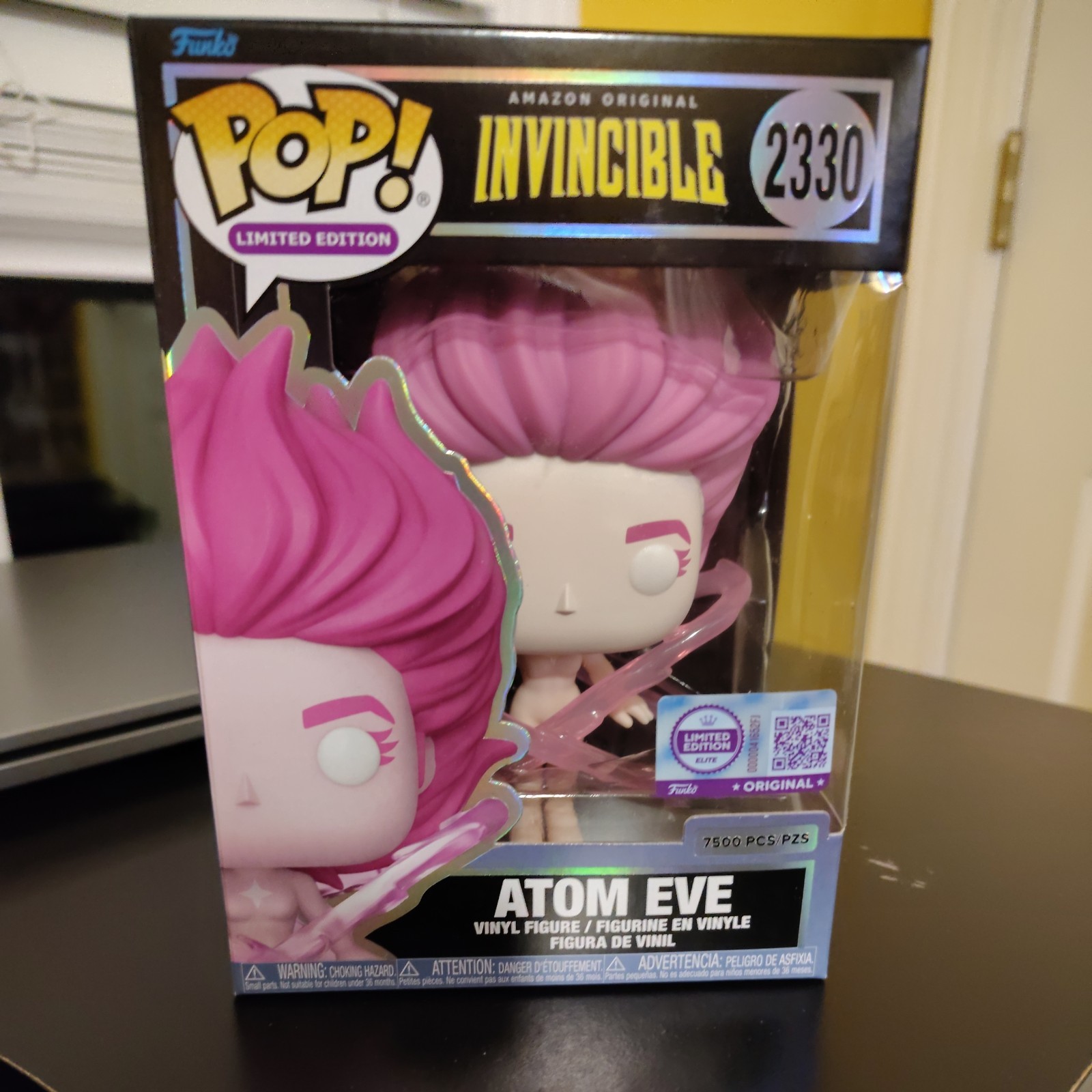 Funko POP Invincible Atom Eve Pink Energy #2330 LE 7500 Limited Edition