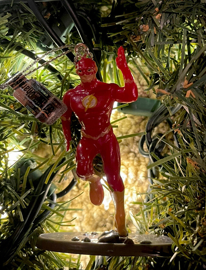 2026 Speedy FLASH Christmas Tree Ornament DC Comics Justice League New