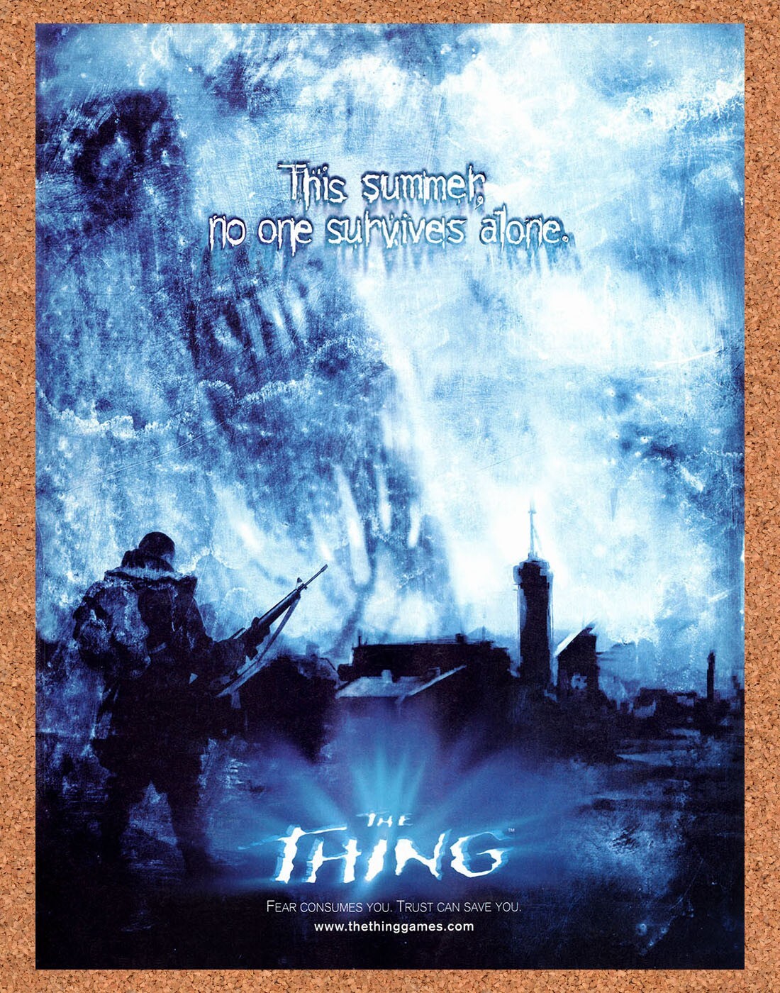 2002 The Thing PC Original Advertisement / Retro Promo v1