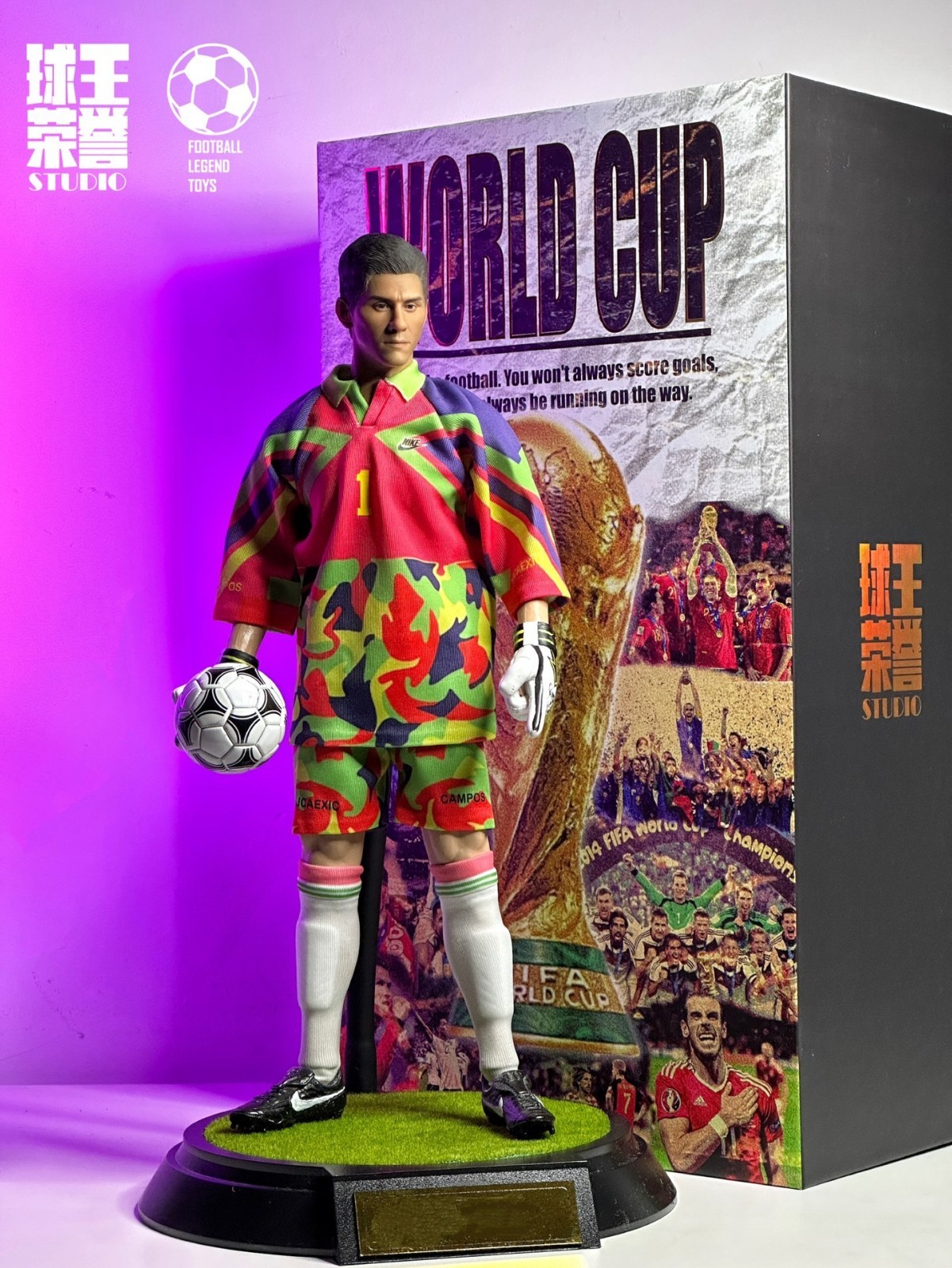 1/6  Jorge Campos 12 inch figure