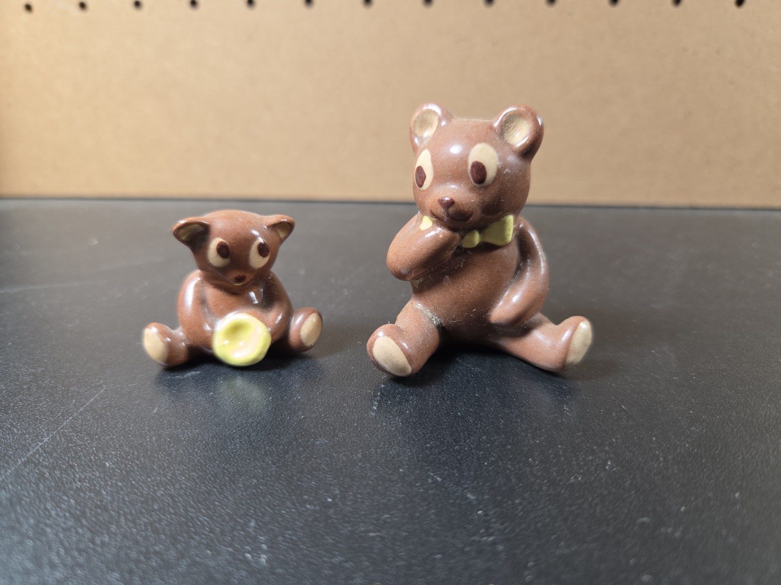 HTF Hagen Renaker Bears Papa, Baby 1949-1950