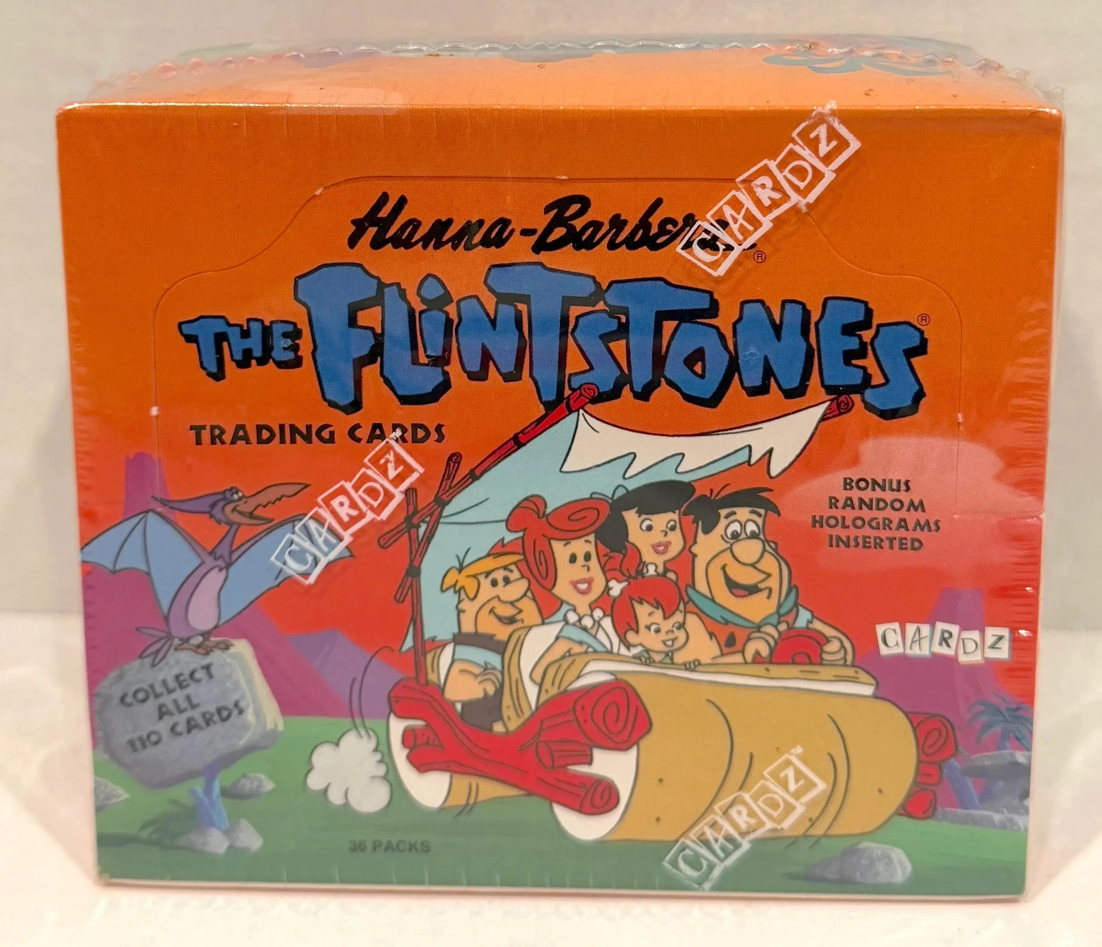 1993 Cardz The Flintstones Trading Cards Factory Sealed Box 36 Packs