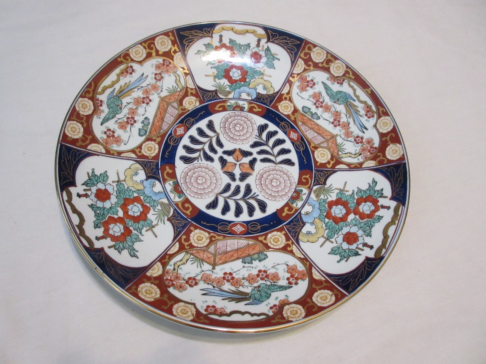 Vtg RARE HP Japanese Gold Imari Ware 18