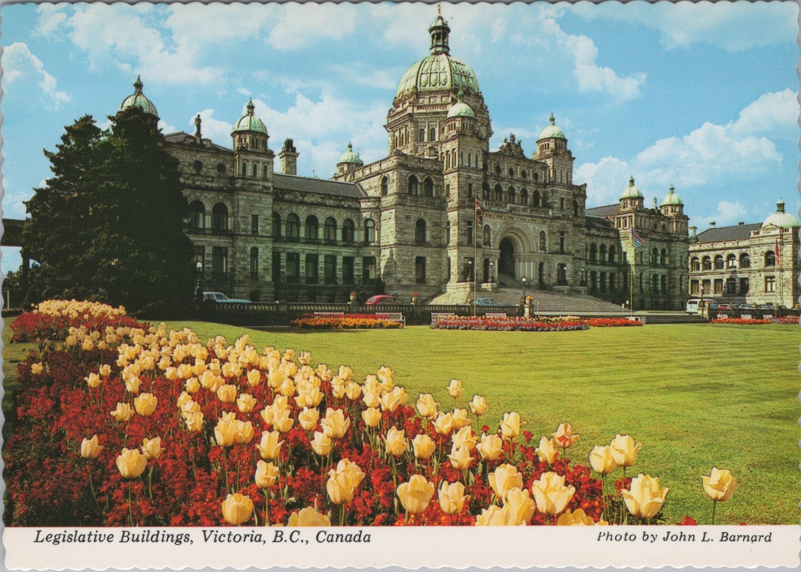 Victoria British Columbia British Columbia Legislative Buildings Postcard