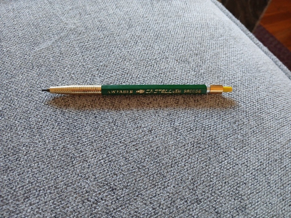 Vintage A.W. Farber Castell 9800SG  Locktite Tel-A-Grade Drafting Pencil