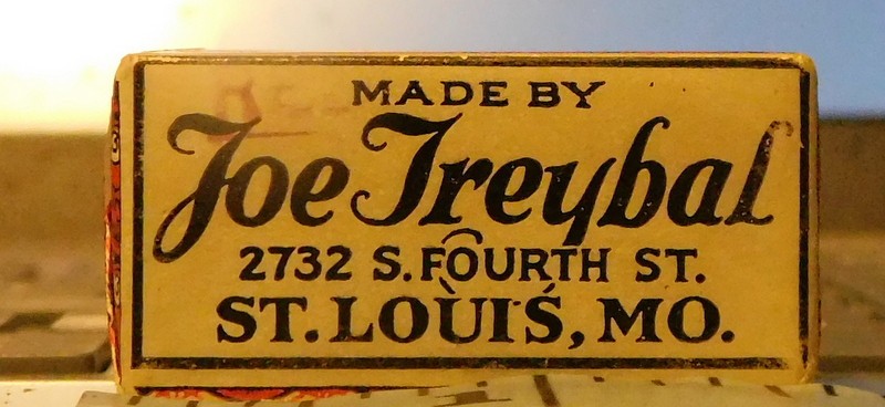 VINTAGE Joe Treybal PAIR Playing DICE  ORIGINAL Pack Joe Treybal St. Louis Mo.