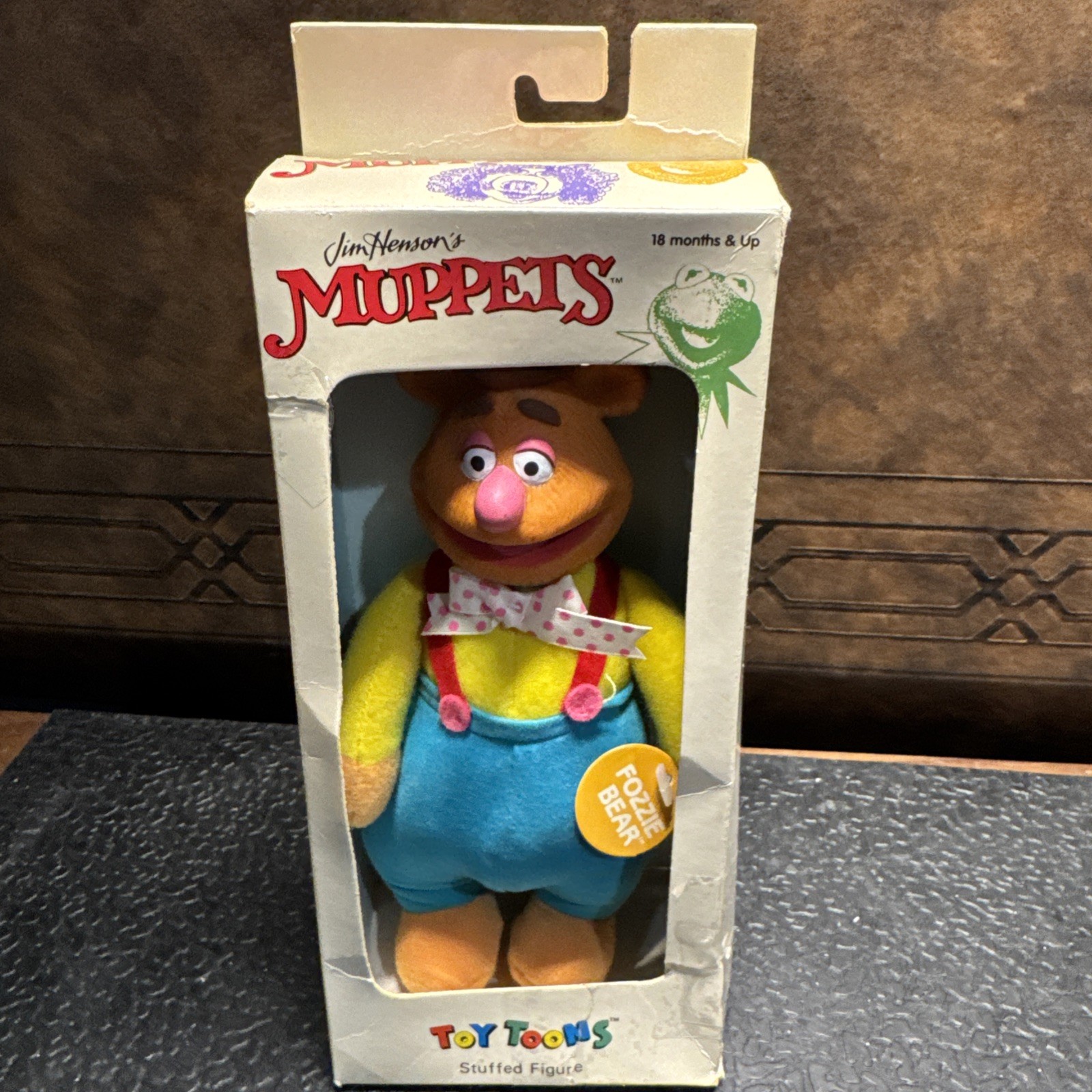Muppets Toy Toons 1991 Fozzie Bear Never Took Out Of The Box Damage Box
