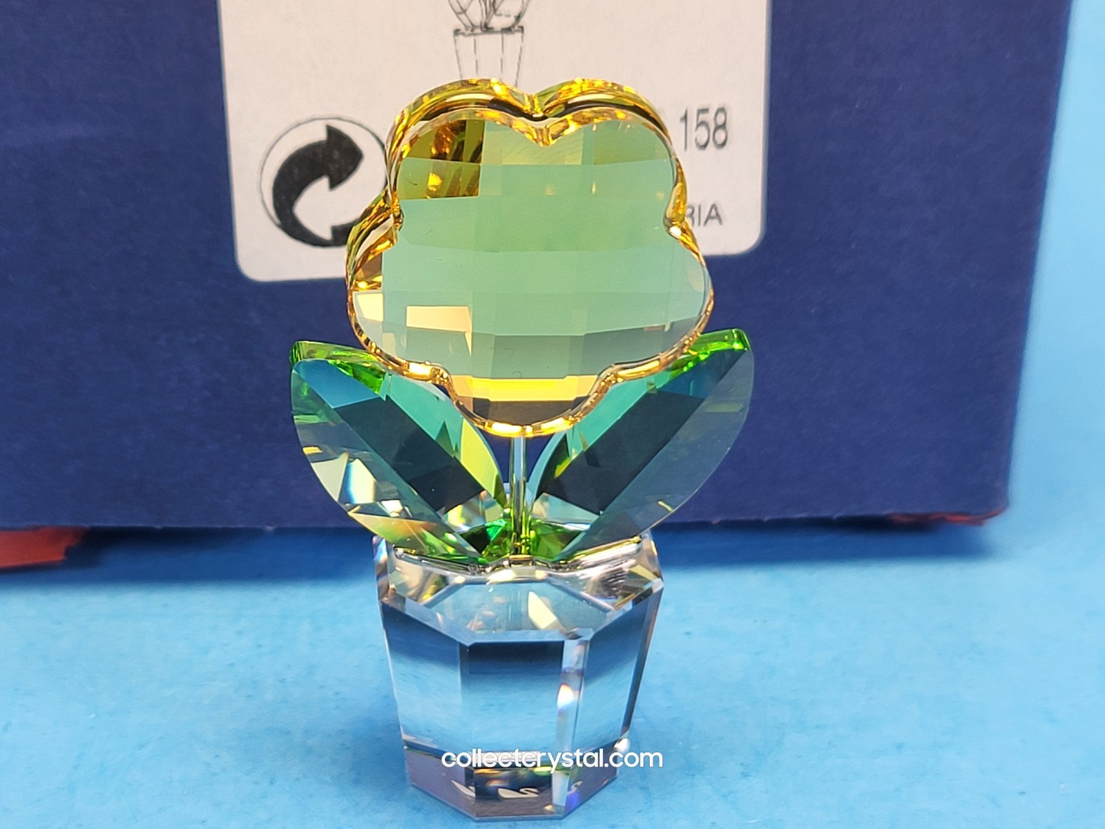 Swarovski Happy Flower Crystal Moment Sparkling Treasures Yellow Flower # 628568