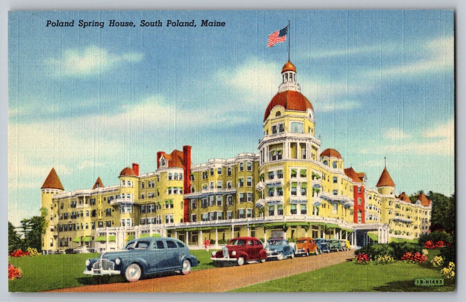 Postcard - Poland Spring House, South Poland, Maine