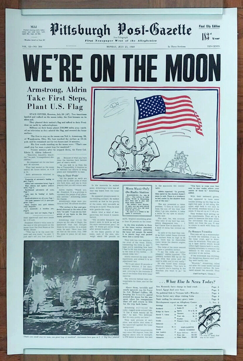 1969 Pittsburgh Gazette \