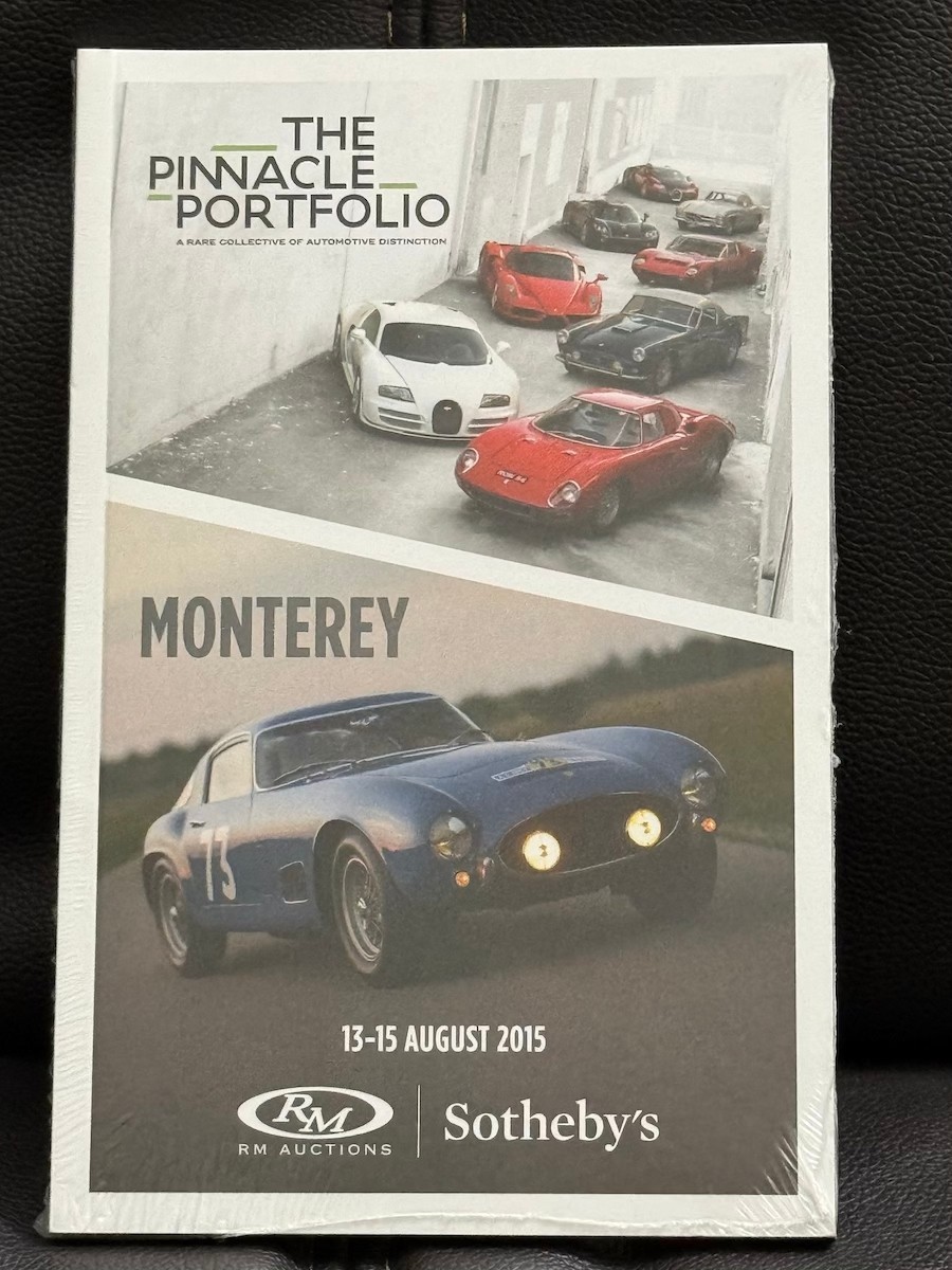 RM Sotheby’s THE PINNACLE PORTFOLIO AUCTION MINI CATALOG AUGUST 13-15 2015