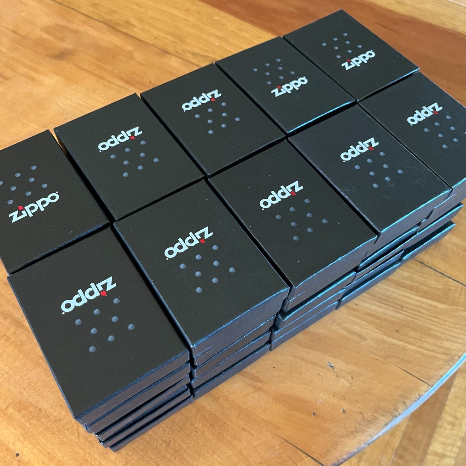 LIGHTER lot of 50 GENUINE ZIPPO EMPTY BOXES WITH PAPERS USA