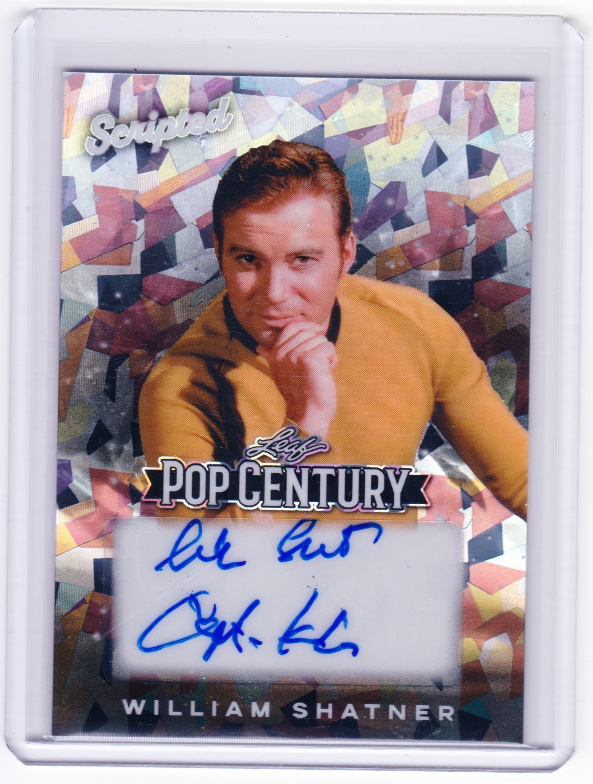 William Shatner 2026 Leaf Metal Pop Century Autograph Card /15 Captain Kirk Auto