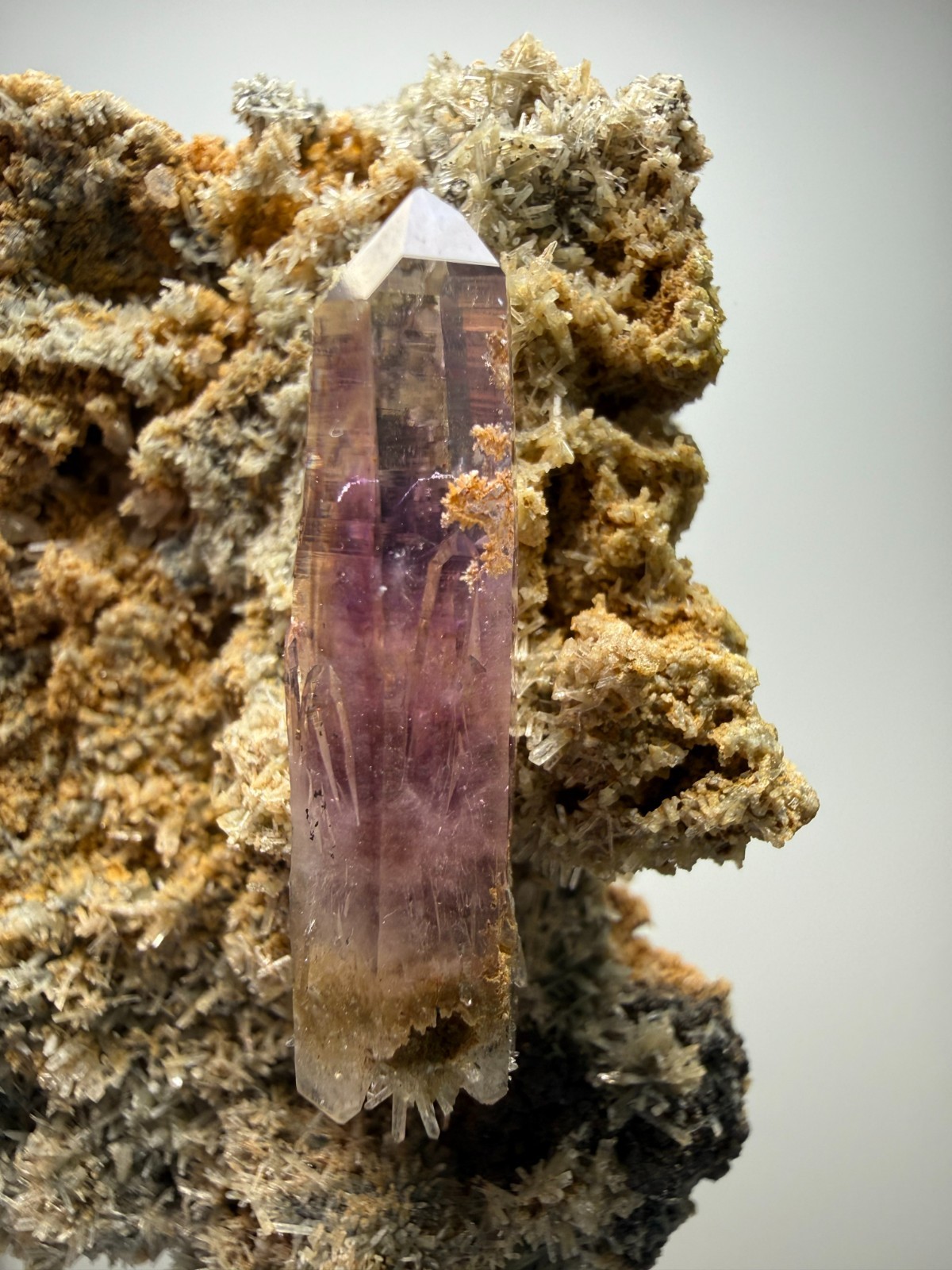 PERFECT Amethyst crystal on Matrix from Guerrero, Mexico- GREAT DEAL $34