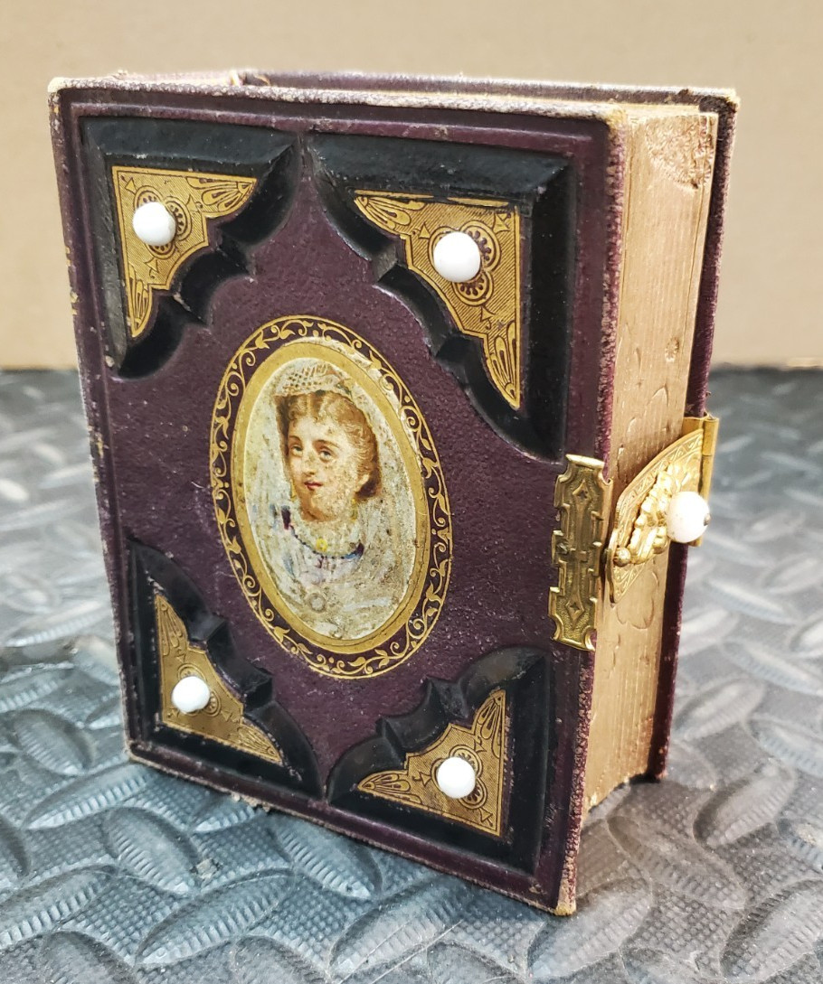 Antique Civil War Union Officer Photo Album Tintype CDV Top Hats Hannah Hamilton
