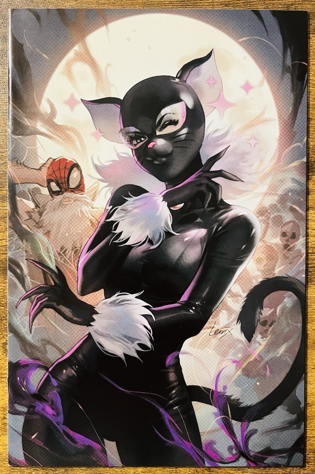 AMAZING SPIDER-MAN REIGN 2 #1 NM/NM+ LEIRIX 1:25 INCENTIVE VIRGIN VARIANT 2024
