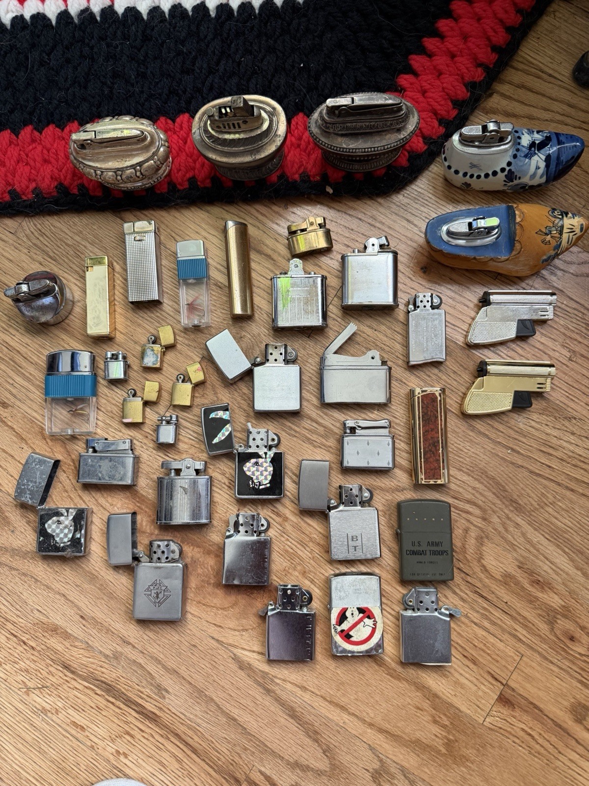 HUGE Vintage Zippo Ronson Flamex Colbri Lighter Lot
