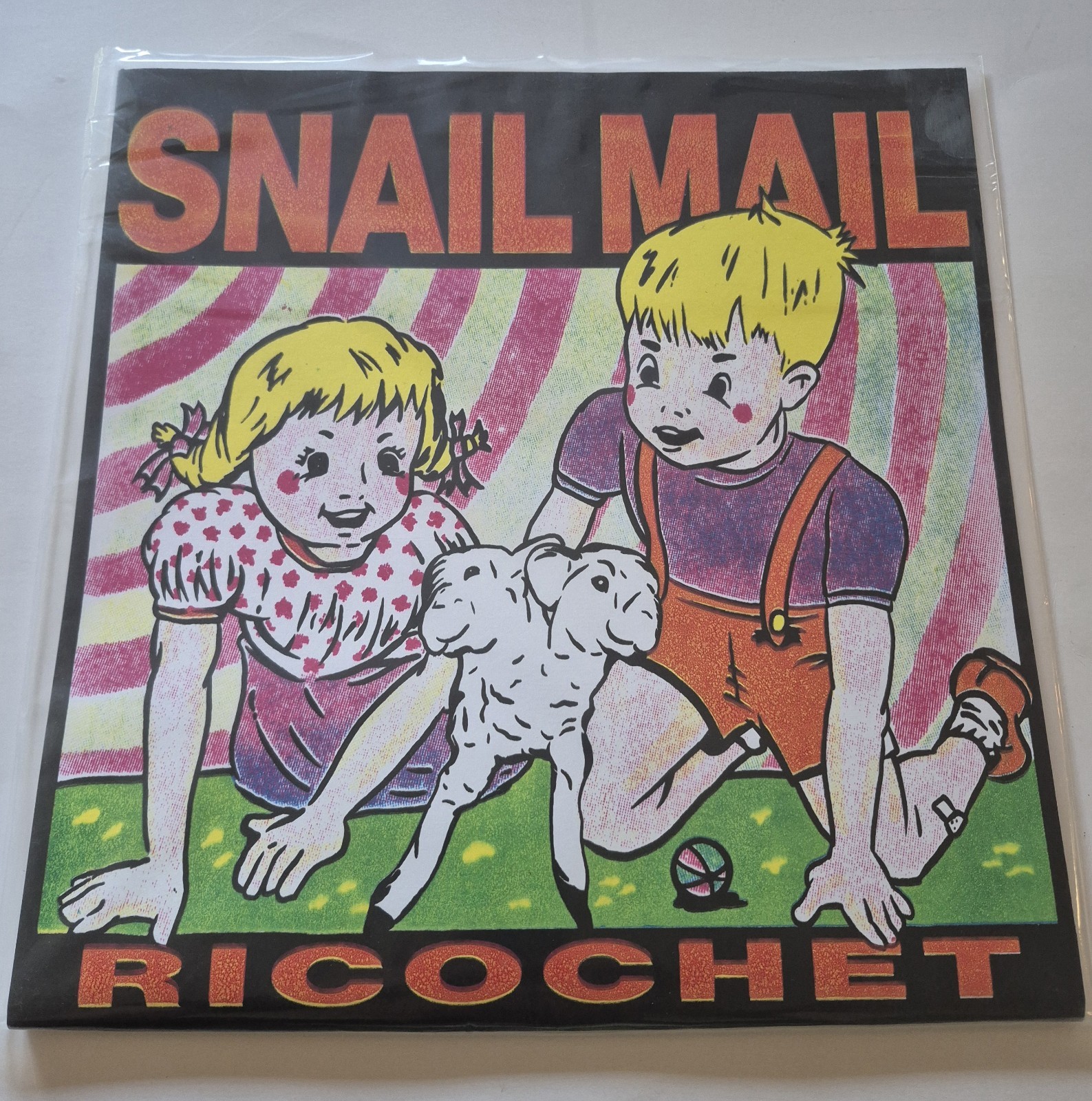 SNAIL MAIL  RICOCHET LP Ltd. Ed. CSR COVER #181/300 Red Wax signed by Lindsey