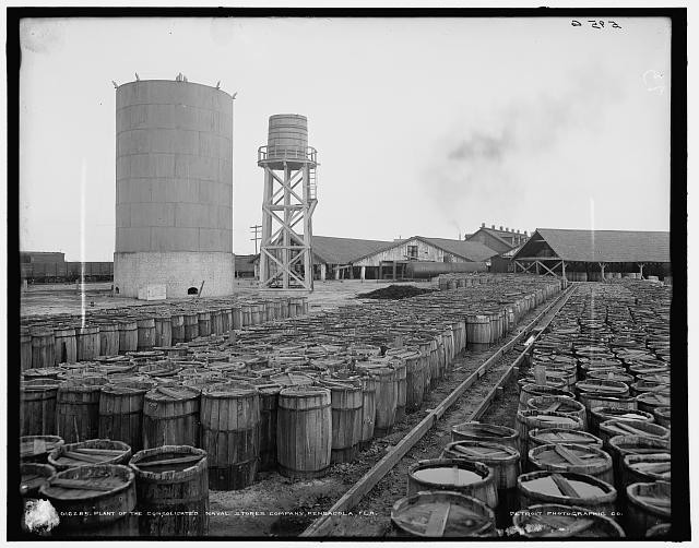 Photo:Plant of the Consolidated Naval Stores Company, Pensacola, Fla.